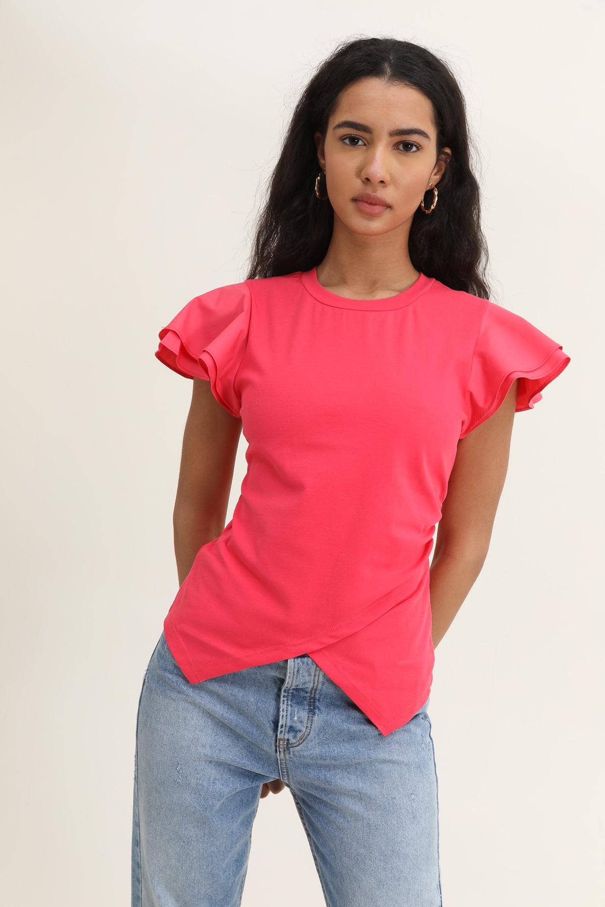 GOLDEN LIVE PARIS – wholesale T-shirt (graphic) – women's – CECILIA 230051 top6