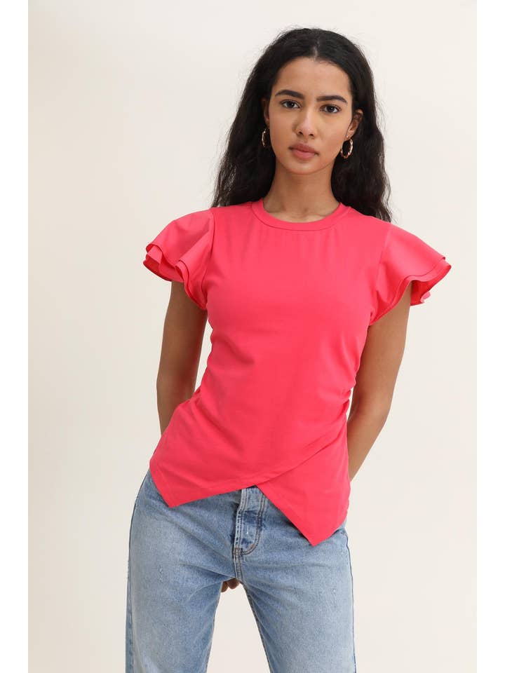 GOLDEN LIVE PARIS - Wholesale T-Shirt (Graphic) - Women's - CECILIA 230051 top6