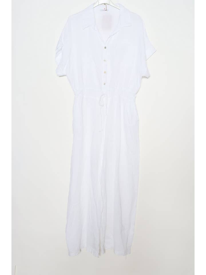 LÉA & LUC - Vendita all'ingrosso Tuta intera - Donna - Combinazione in 100% lino RIF.2190214