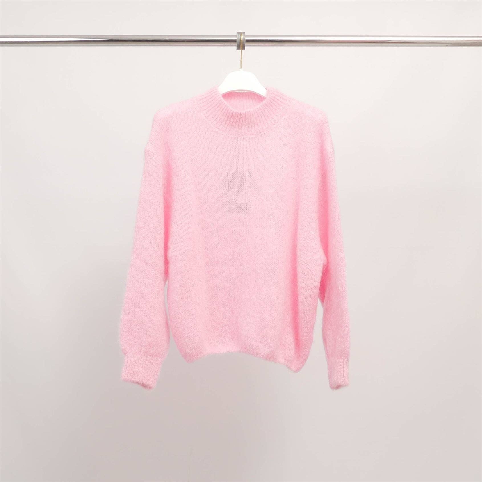 Cecile Wang – Großhandel Strickpullover – Damen – Rollkragenpullover aus Kid-Mohair und Alpaka PJ243700