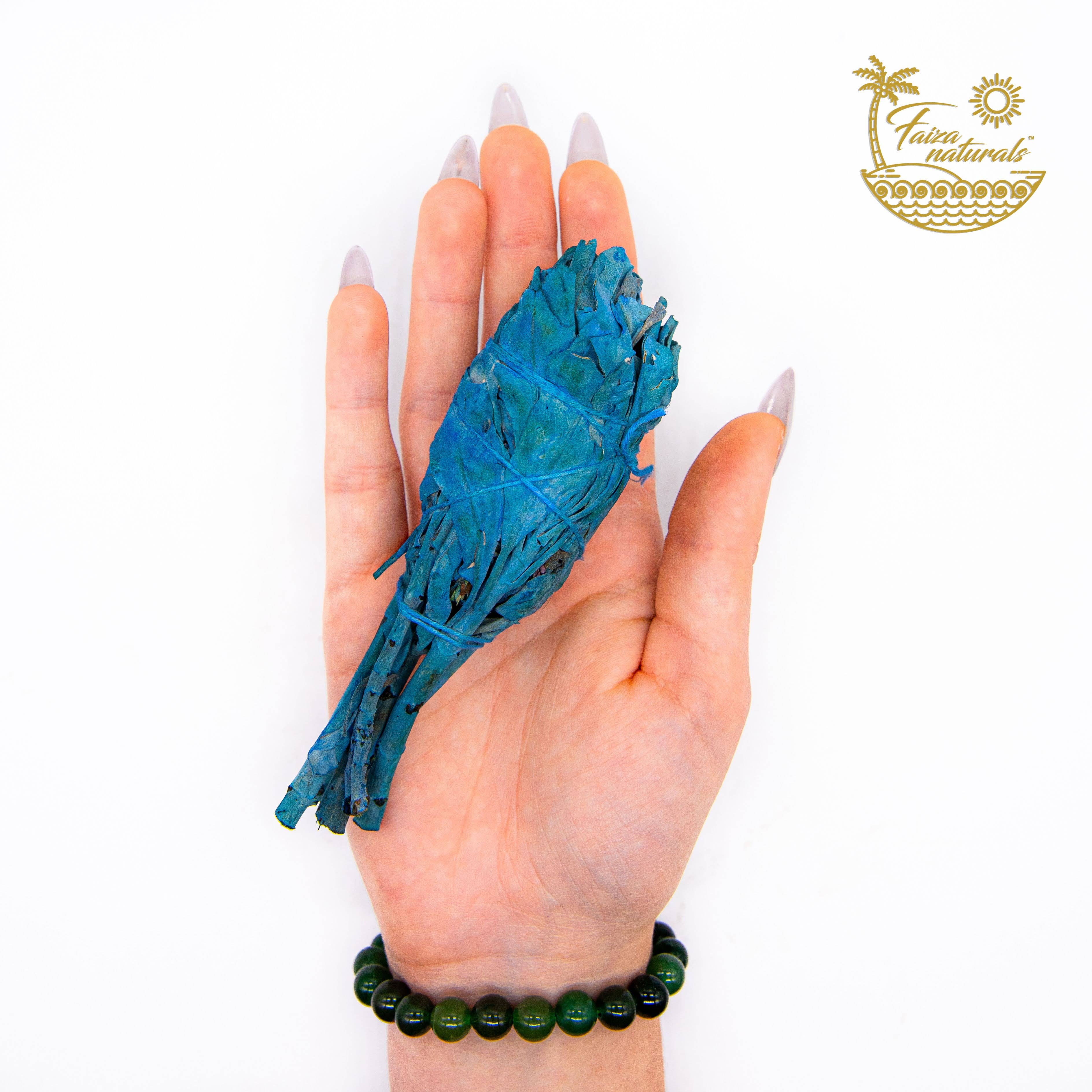 Faiza Naturals - Wholesale Sage Bundle - Nag Champa White Sage Torch1