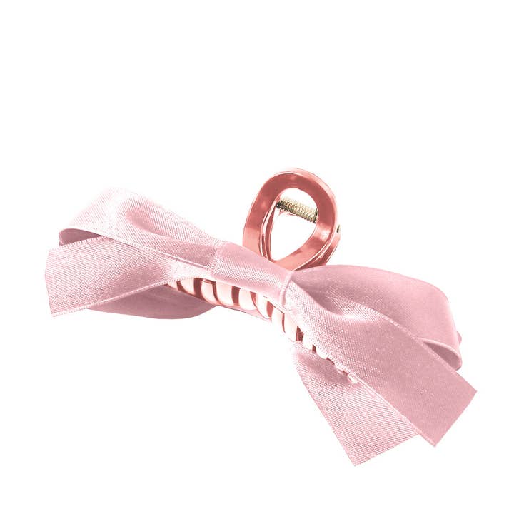 Lovesoft - Vendita all'ingrosso Fermaglio per capelli - Donna - Fermaglio per capelli grande con decorazione a fiocco in tinta unita4