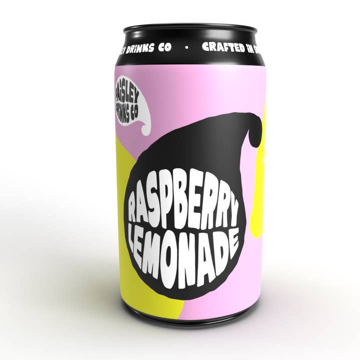 Paisley Drinks Co & Williams Brothers Brewery – wholesale Soda/carbonated drink – Scottish Raspberry Lemonade - Craft Soda - Natural - Vegan0