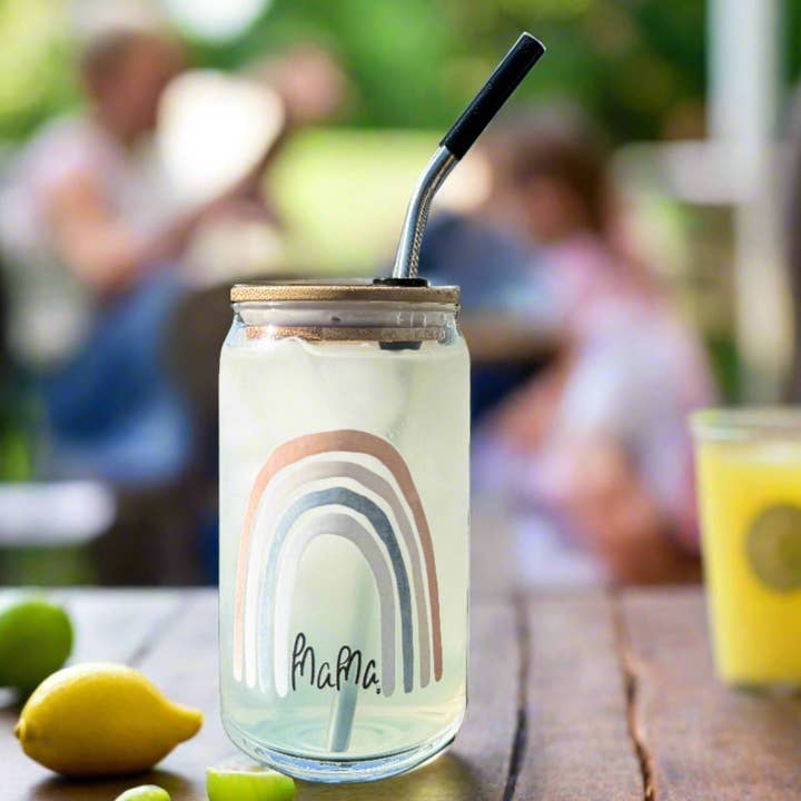Mama Rainbow | Can Glass for wholesale by Made For Mama Shop