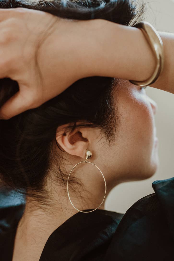 UNI Jewelry - Wholesale Hoop Earrings - Surya Hoops1