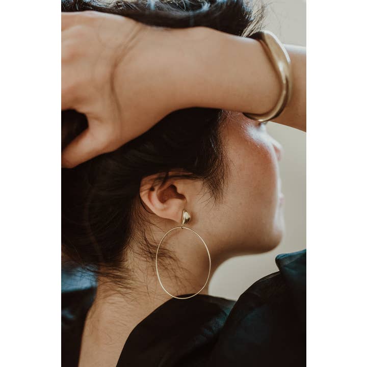 UNI Jewelry - Wholesale Hoop Earrings - Surya Hoops1