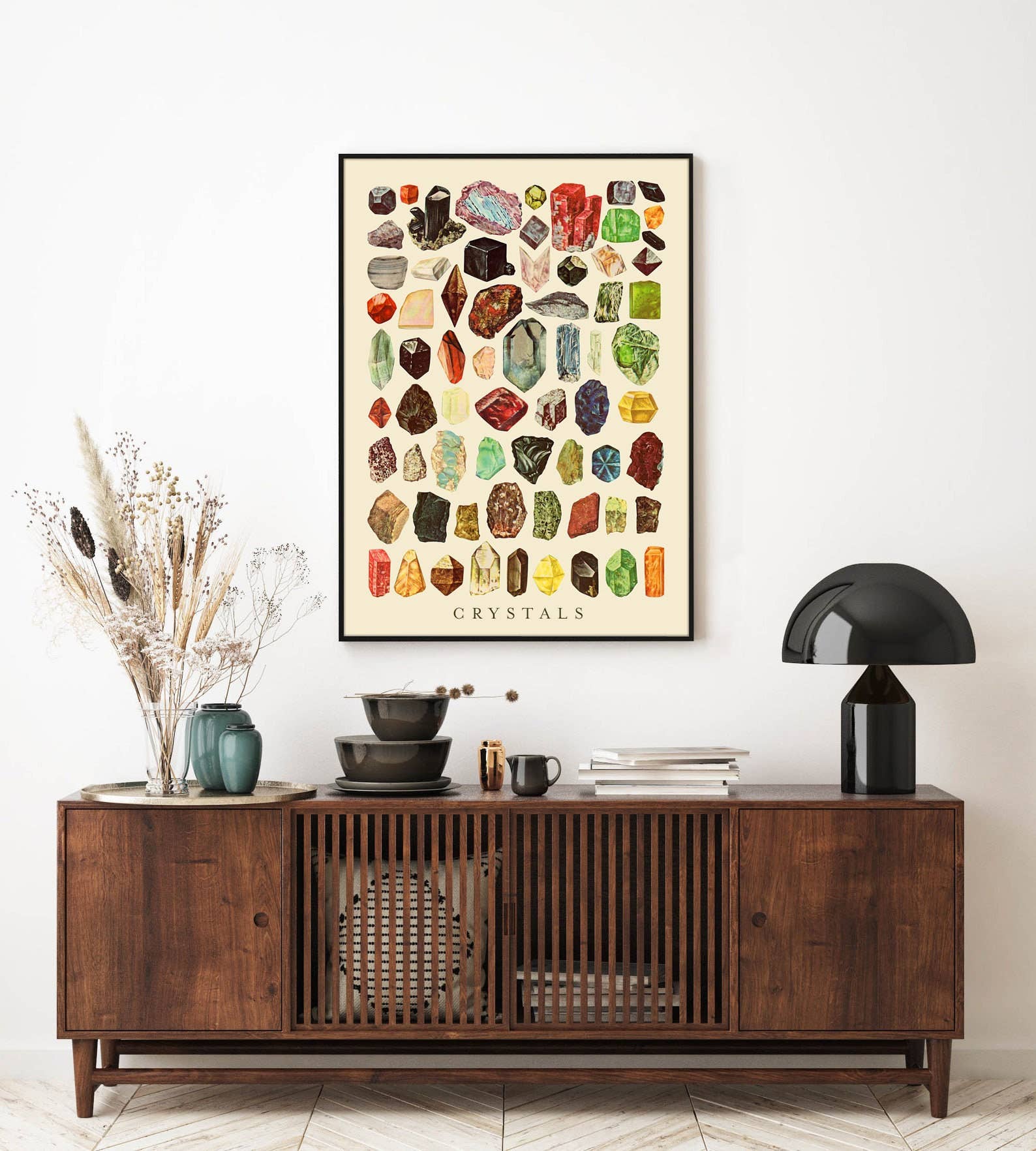 INK & SONS - Wholesale Art Print - Crystals Print | Gemstones Poster | Vintage Mineral Poster3