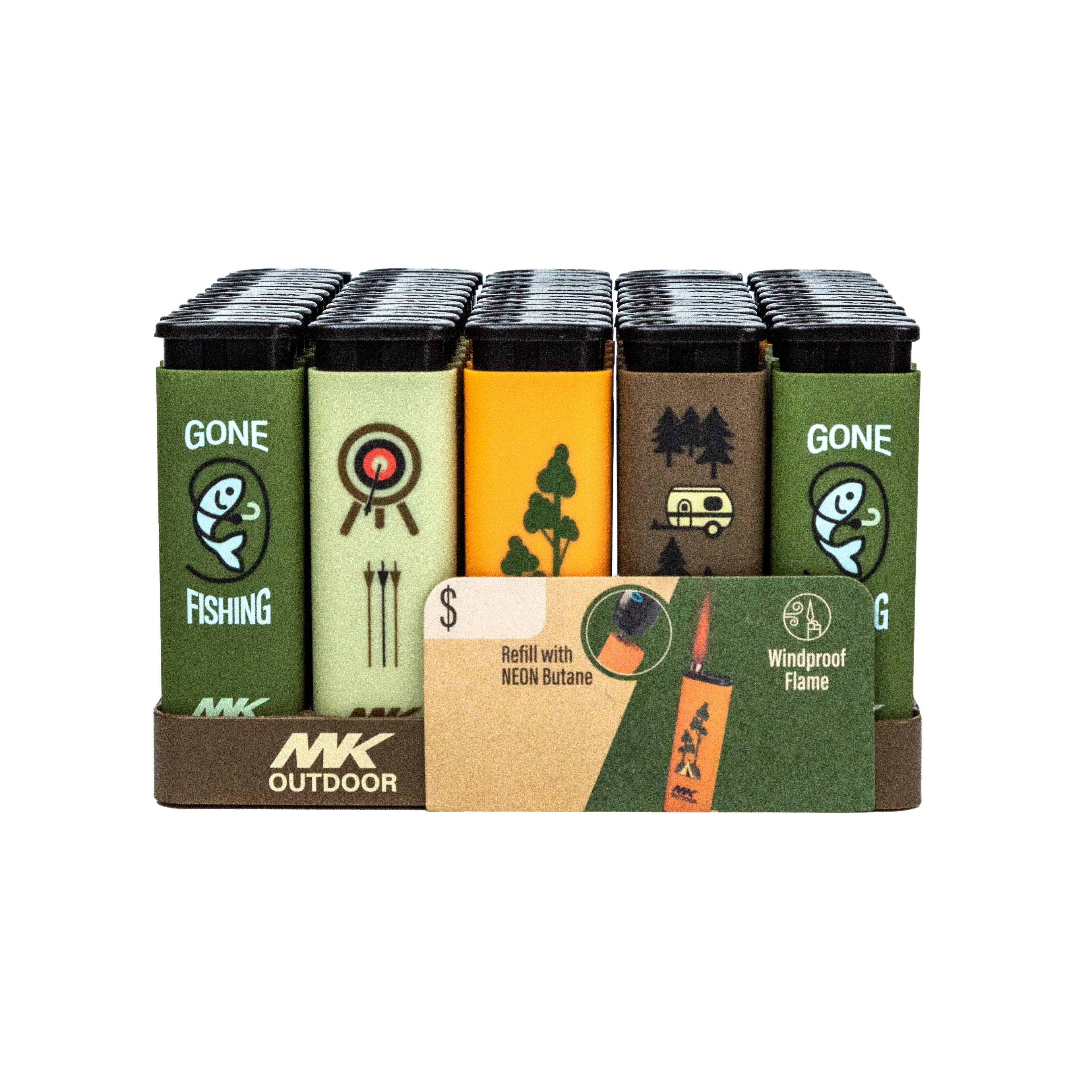 MK Lighter Company - Wholesale Lighter - MK Lighter Outdoor Series, Alpine Set, Windproof Flame1