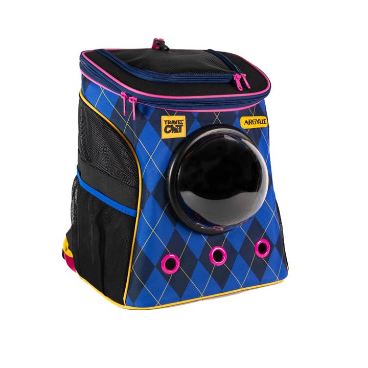 Travel Cat | Your Cat Backpack - Wholesale Pet Carrier - Cat - Argylle x Travel Cat "Spy" Cat Backpack - Officially License