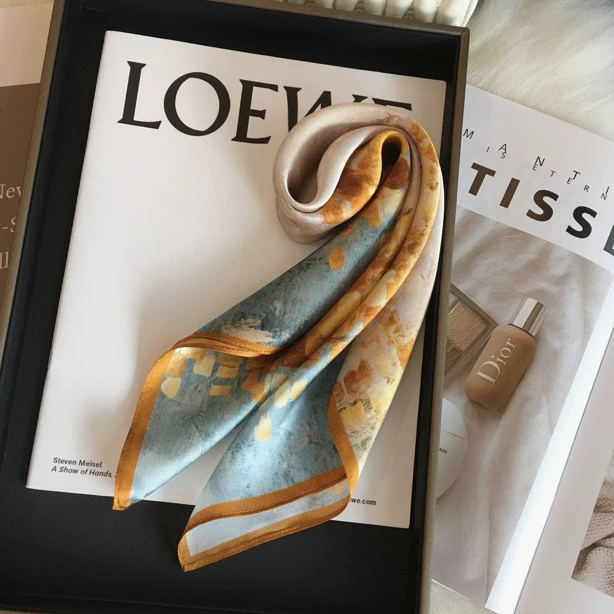 Marayn - Wholesale Scarf - Women's - Korean Silk Scarf Chic Style Elegant Gift14