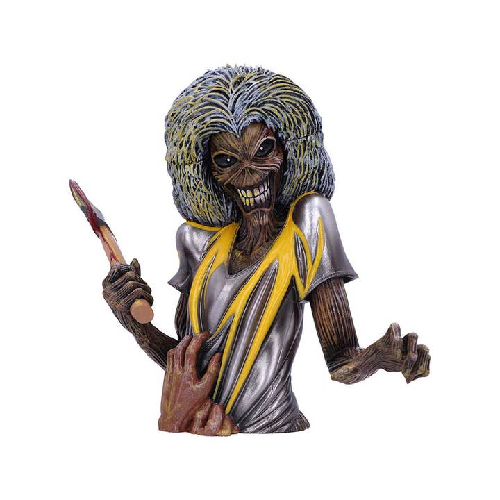 WONDER IMPORTS AUSTRALIA - Wholesale Decorative figurine - Iron Maiden Killers Bust Box (Small) 16.5cm2