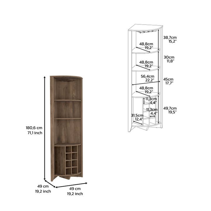 Depot E-Shop – wholesale Cabinet – Giza Corner Bar Cabinet2