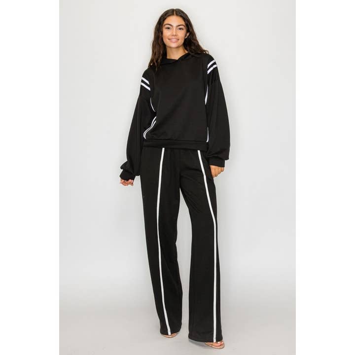 PLUS URBAN TRACK HOODIE-SET för wholesale av Black Pearl Clothing