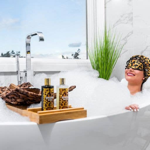 Lovery – wholesale Bath & body set – At-Home Spa Kit, Honey Almond Scent, 17Pcs Relaxing Bath Set4