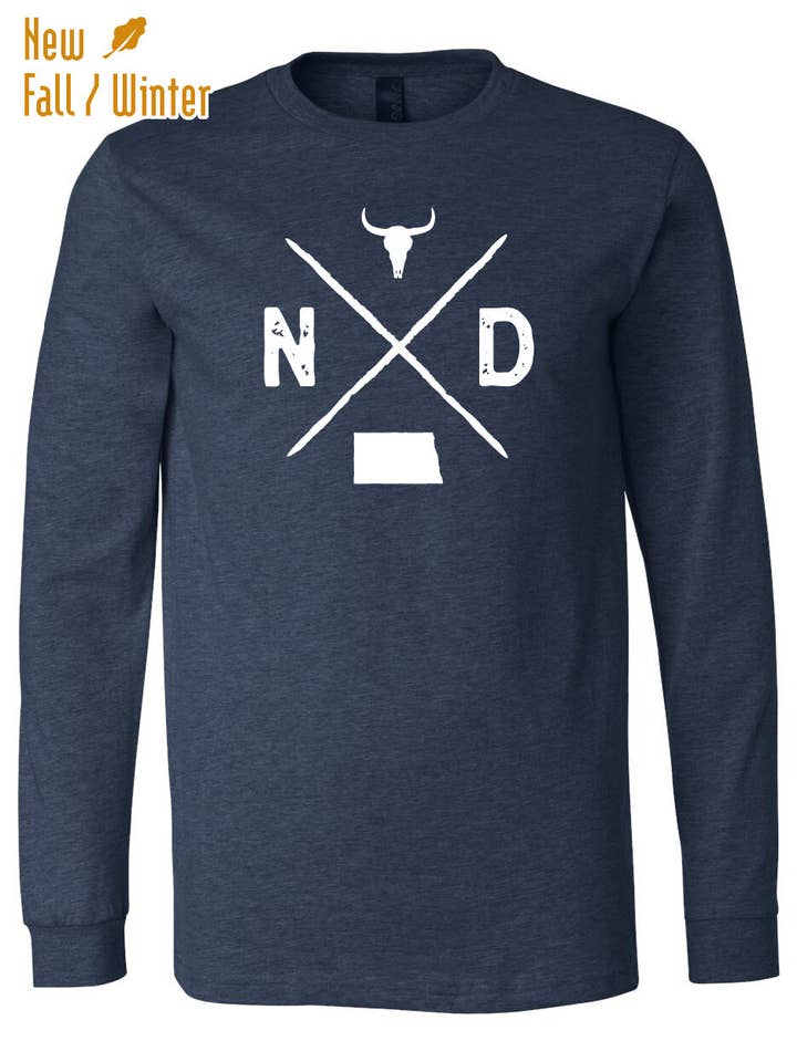 North Dakota-logotyp för wholesale av Homeplace Apparel