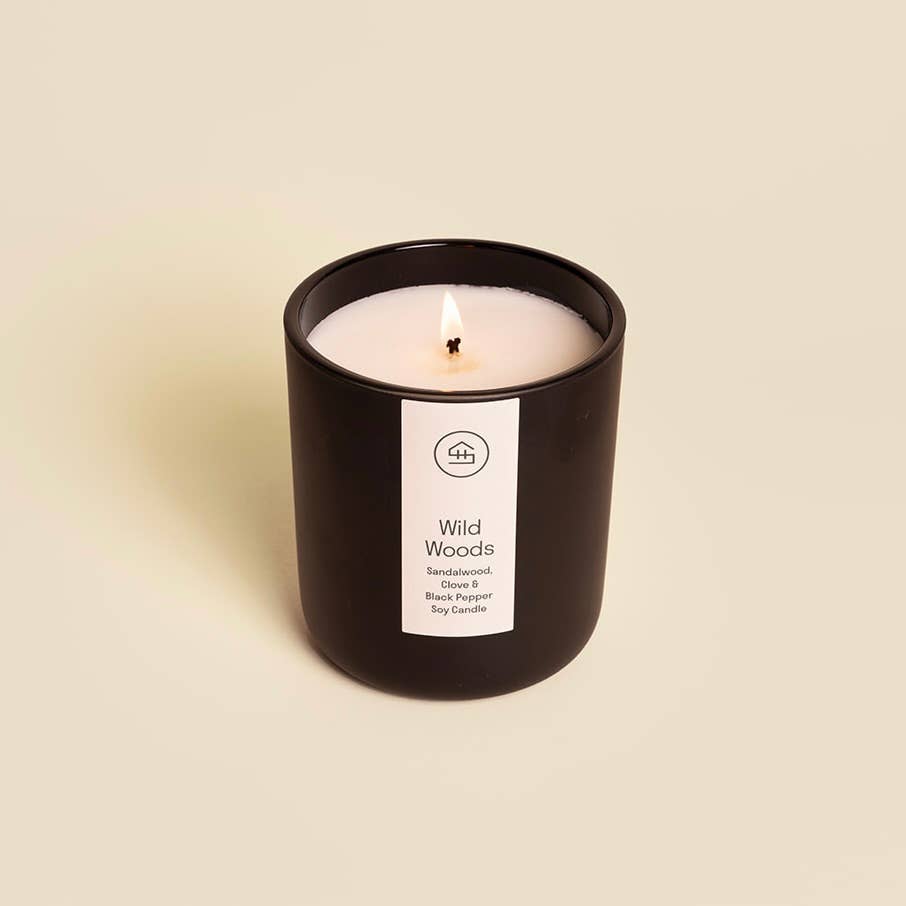 Sauna House - Wholesale Jar/Filled Candle - Wild Woods Soy Wax Candle