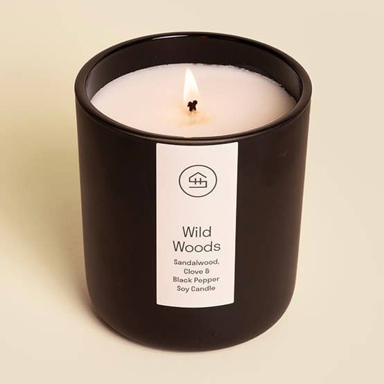Sauna House - Wholesale Jar/Filled Candle - Wild Woods Soy Wax Candle0
