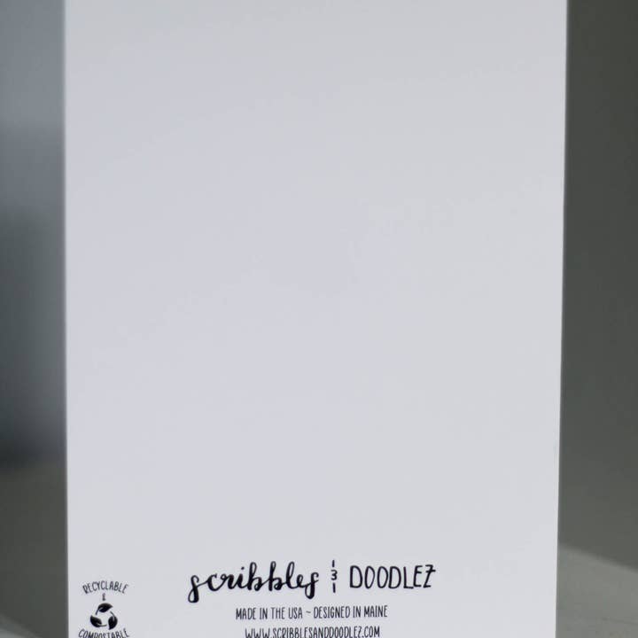 Scribbles and Doodlez – postal de parabéns por atacado – Velas de Puffin | Cartão de Aniversário Pão Náutico1