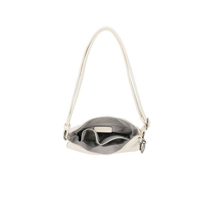 INES DELAURE - Vente Sac porté épaule – femme - Pochette zippée, bandoulière réglable