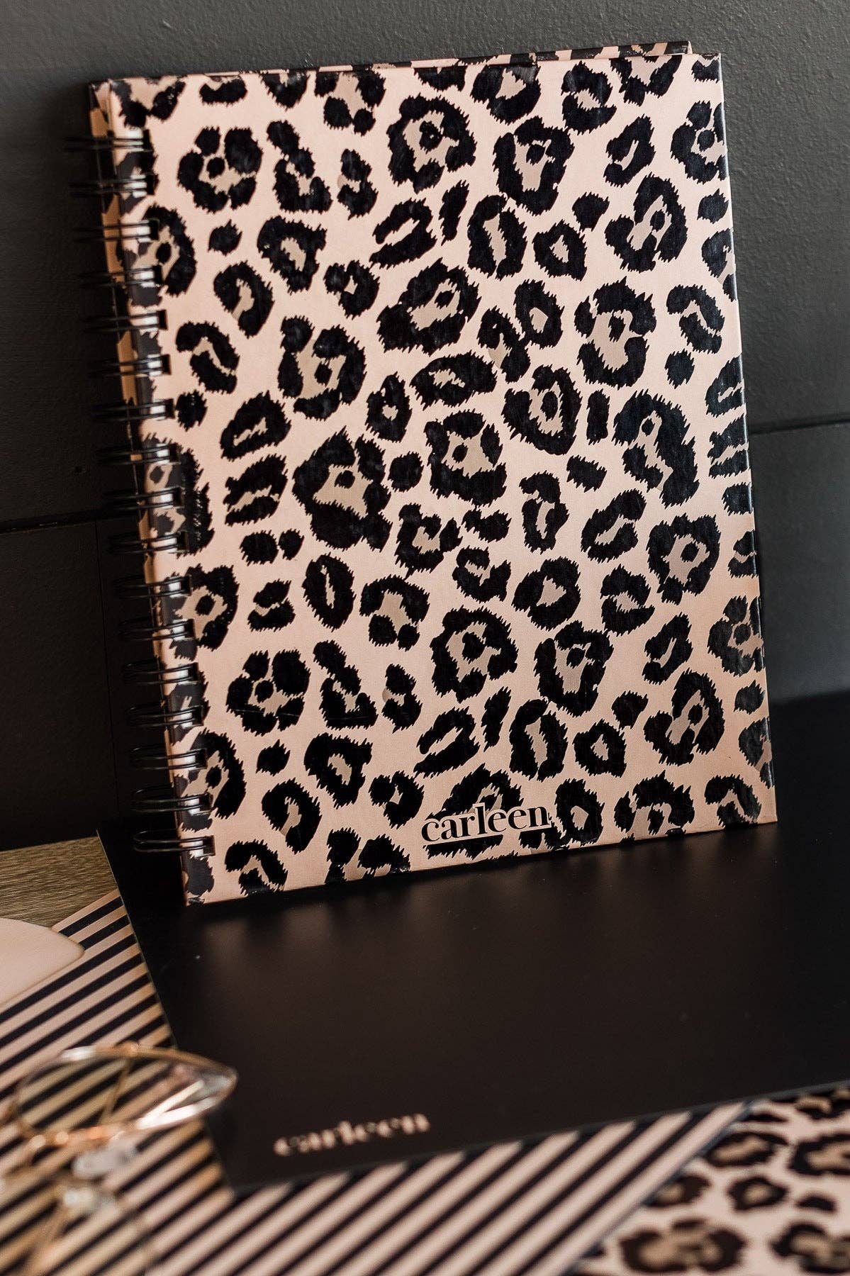 Carleen Creative - Wholesale Notebook - Classic Lined Journal Notebook - Leopard Print5
