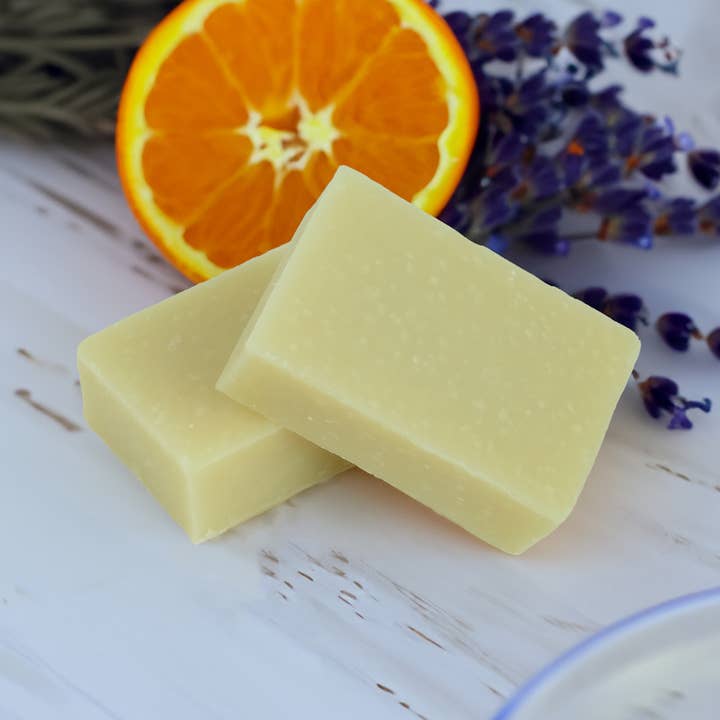 Friendly Soap - Wholesale Shave Soap - Men's - Shaving Bar - Naked and Natural - Orange & Lavender4