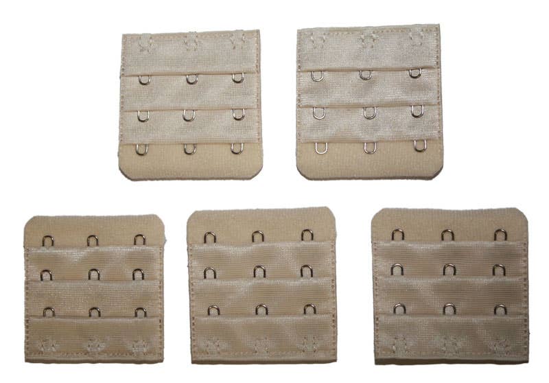 Mamsy – Sutiã - Maternidade por atacado – Extensores de sutiã (5 peças)0