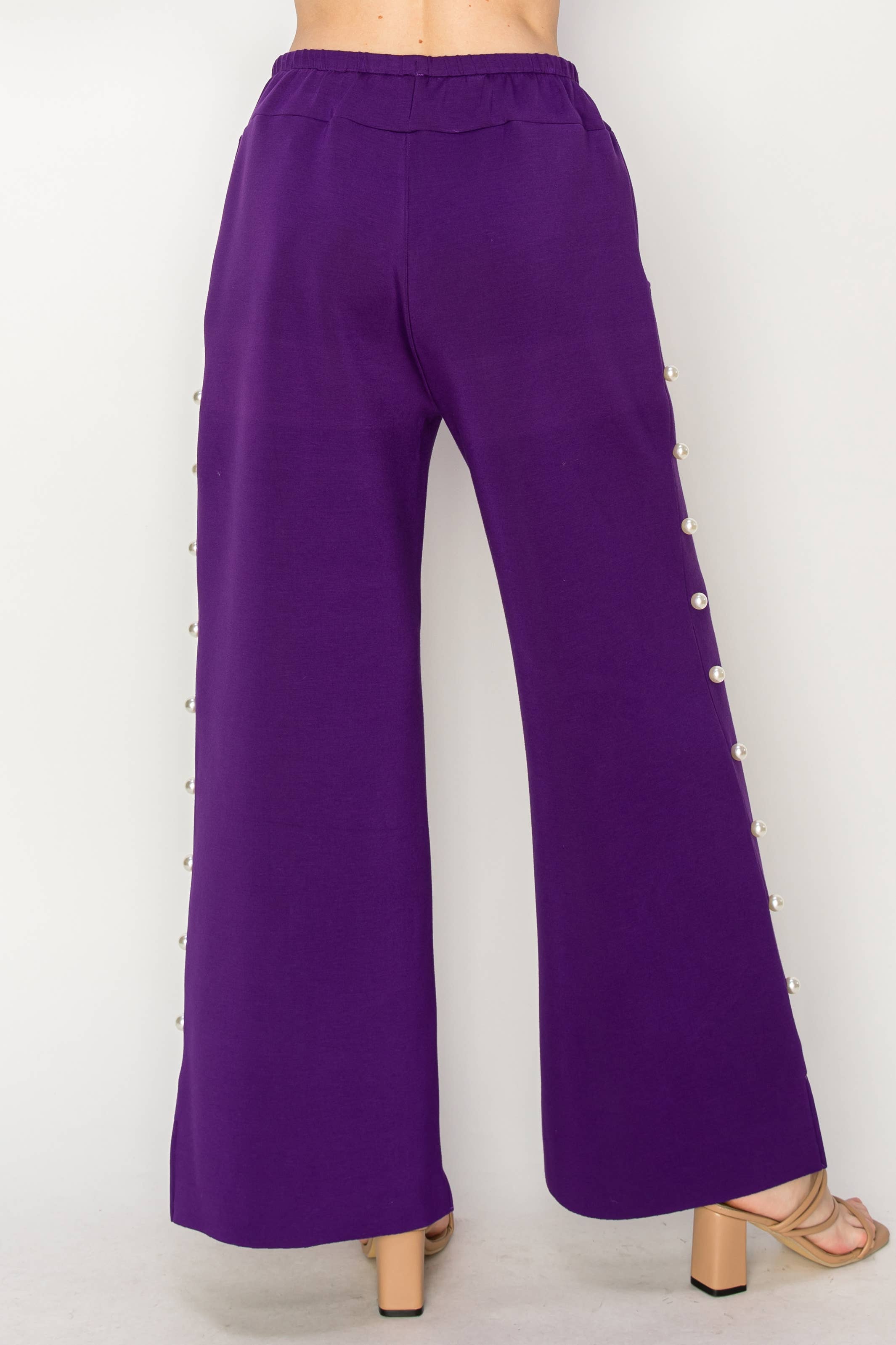 Joh Apparel – Großhandel Hose – Damen – Farrah French Scuba Pearl Lange Hose24