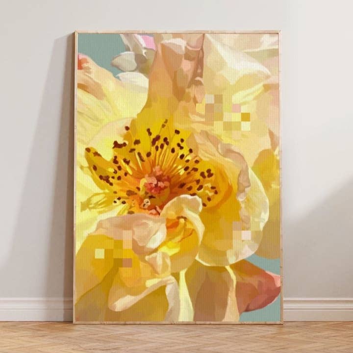 ‘Tuscany' - Floral Art Print for wholesale by Saltflower Studio