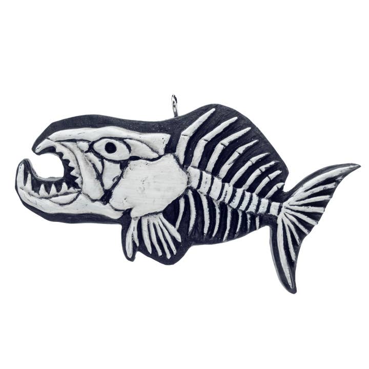 Fish Bones Flatback Ornament for wholesale by Horrornaments