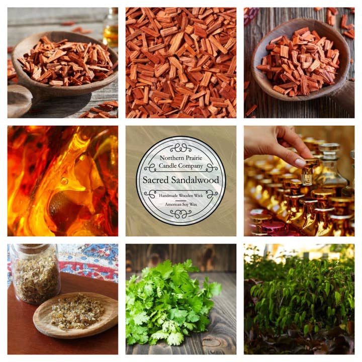Sacred Sandalwood for wholesale by Northern Prairie Candle Company