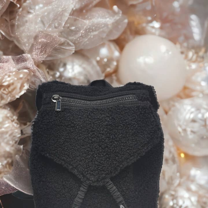 Recycle Boa Black Bear Backpack for wholesale by Sherick Fredermen