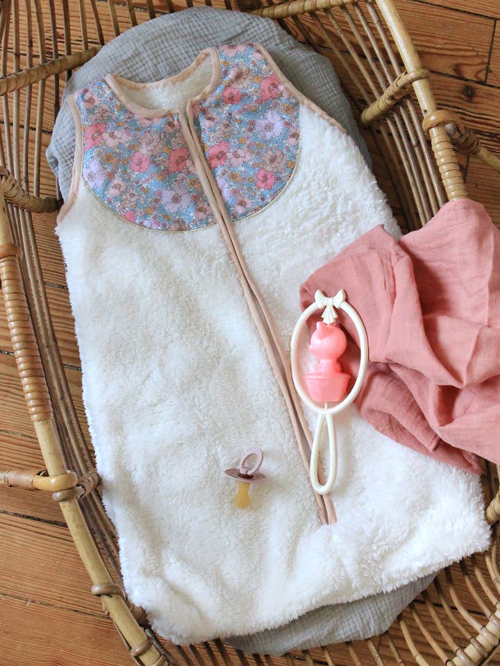 BARNABÉ AIME LE CAFÉ – wholesale Sovsäck - Baby – Mycket mjuk sovsäck 0-6 månader7