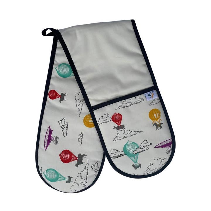 Farm High Life Double Oven Glove for wholesale by Mustard & Gray Ltd