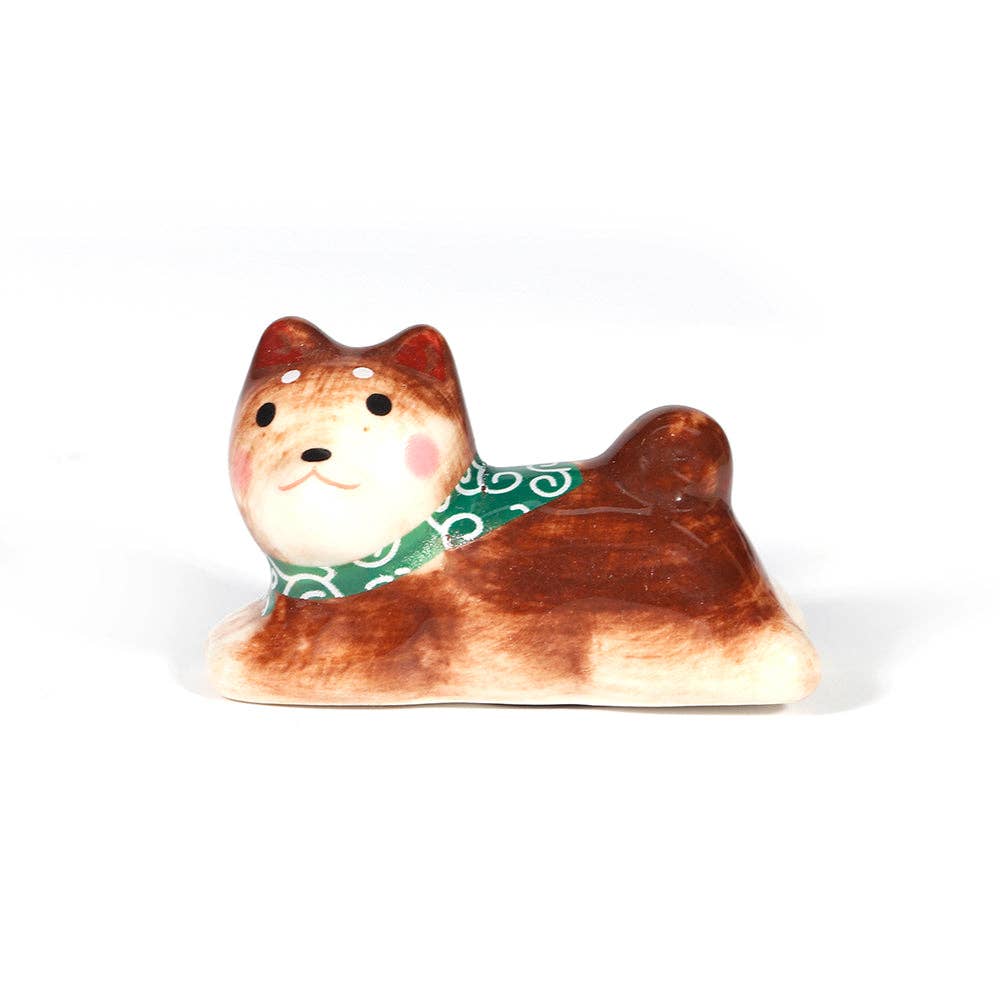 Urban Tokyo - Wholesale Spoon Rest - Shiba Inu Chopsticks Rest 2"L (12/288)0