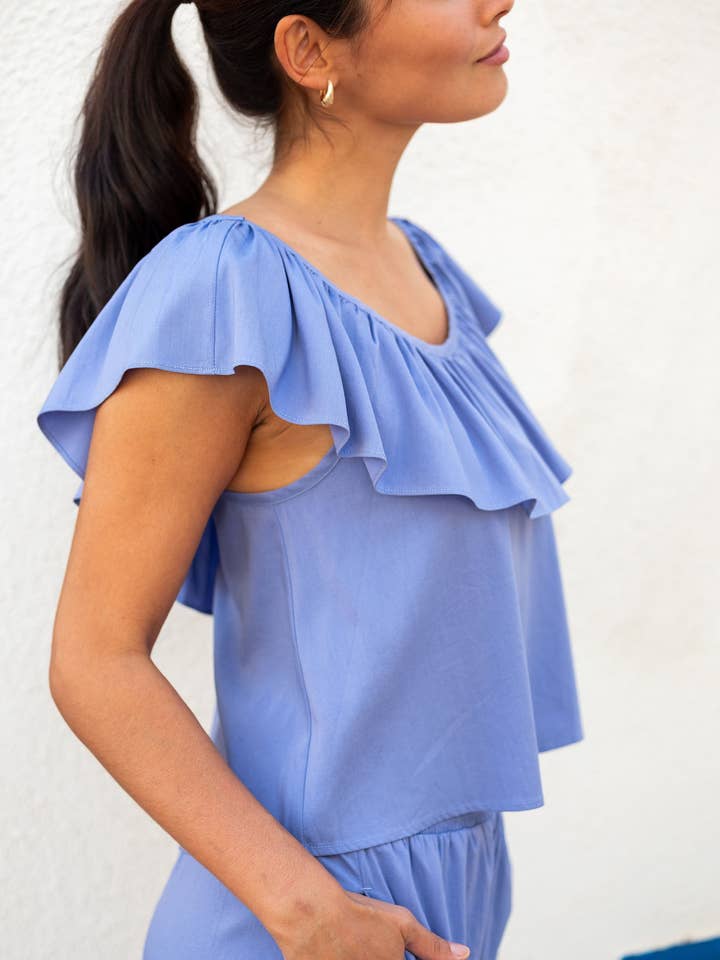 MERSEA - Wholesale Blouse - Women's - Veranda Ruffle Top14