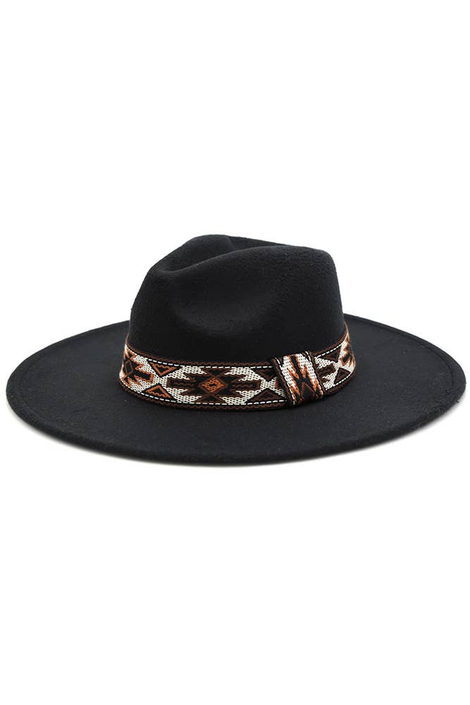 Hana - Wholesale Fedora - Women's - Tribal Band Panama Hat21