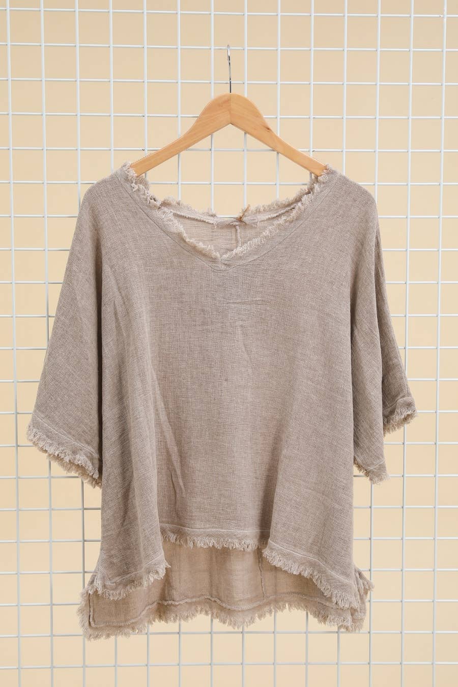 Lea & Luc - Grandes Tailles – Engroshandel Tunika - Dame – Tunica i linned i plus-size med løs og flydende pasform8