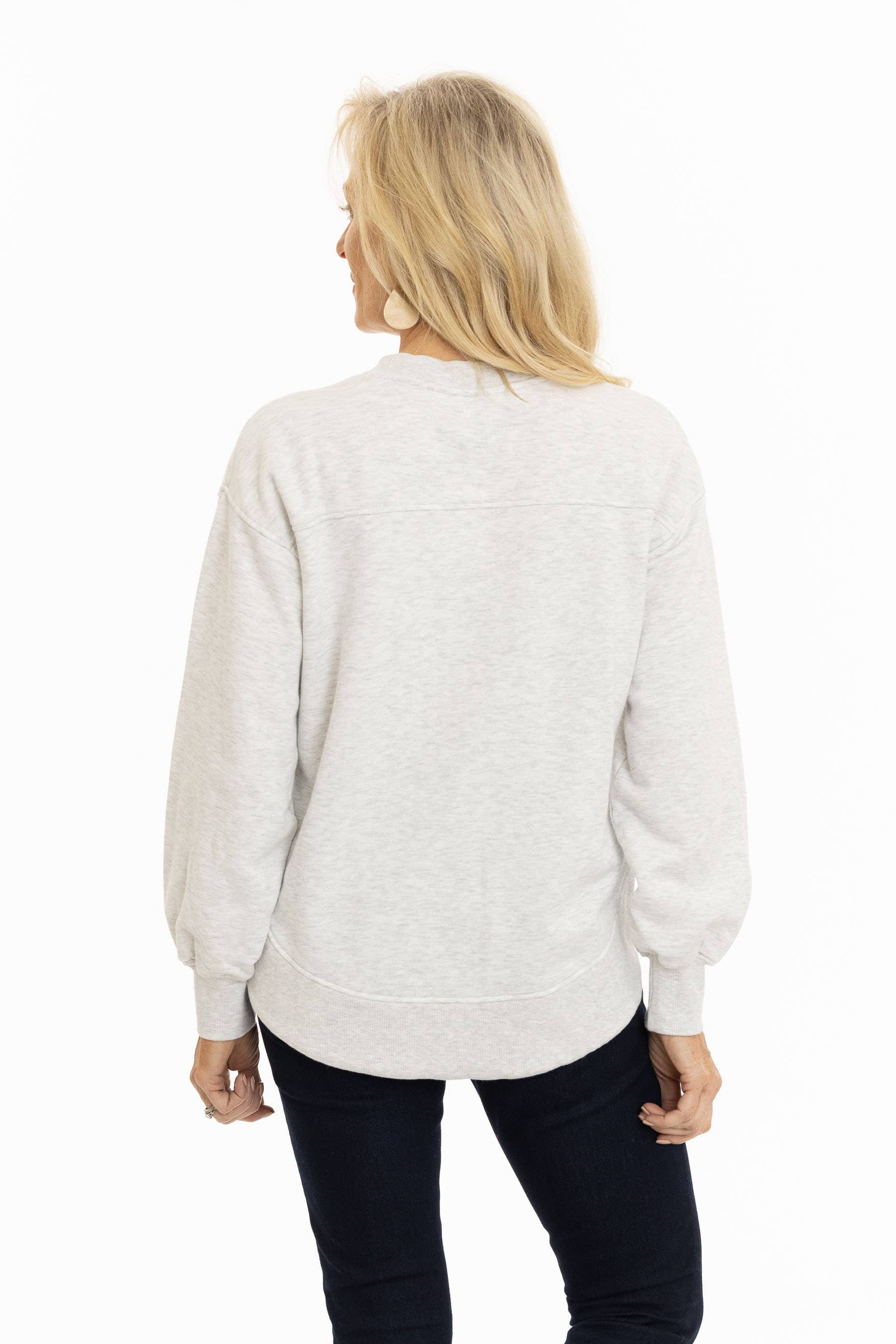 Flying Colors Apparel - Wholesale Graphic Sweatshirt - Women's - Texas Longhorns Yvette Crewneck Sweatshirt2
