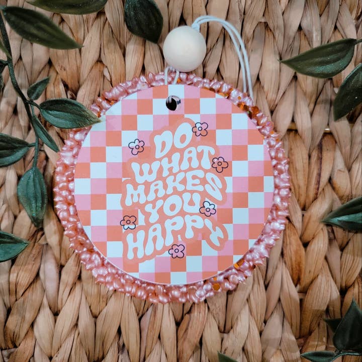 Boho Car Freshie, Car Accessory, Car Freshies , Retro for wholesale by Dulce Flor Co,