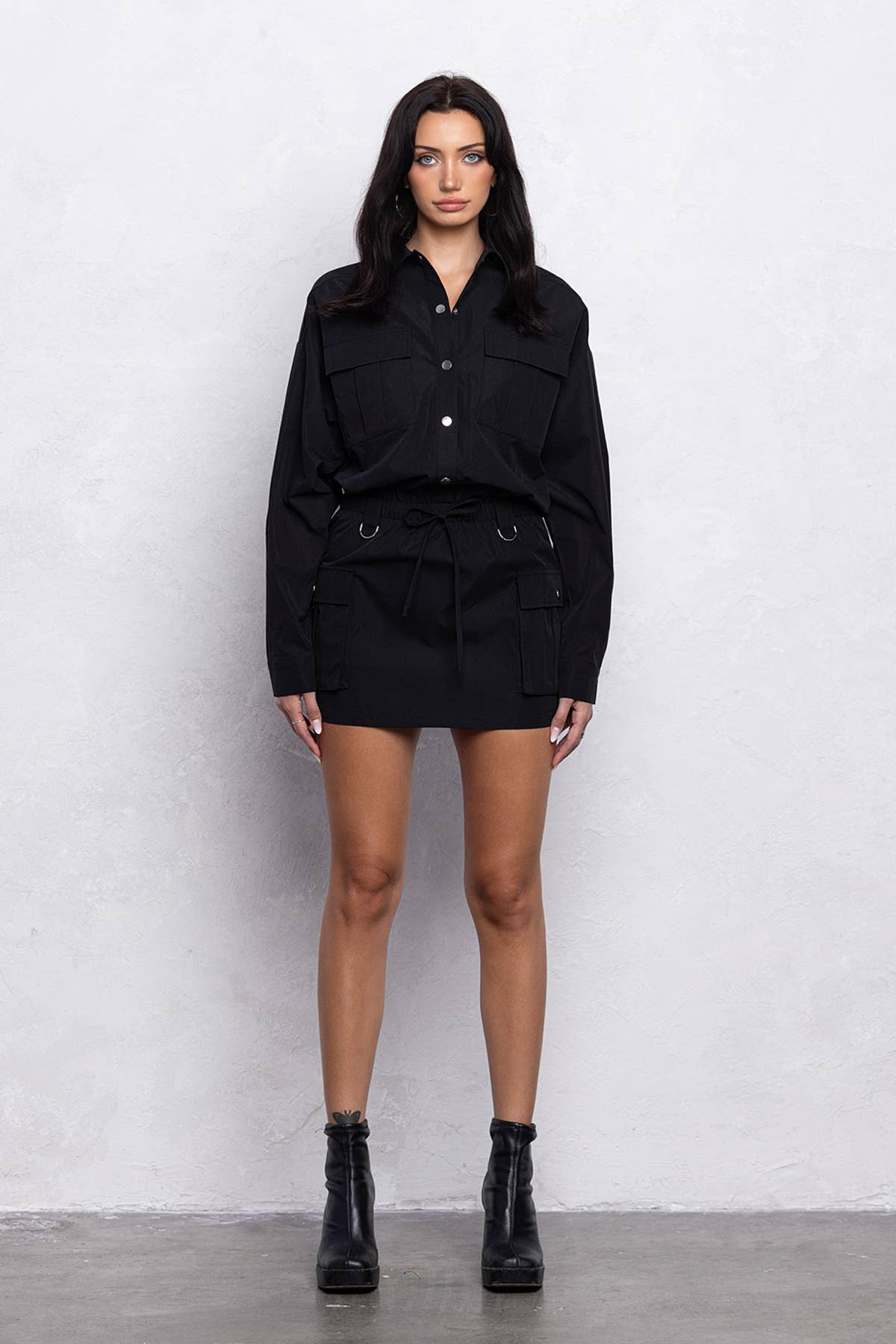 No Vacancy - Vente Robe – femme - Robe mini cargo ample5