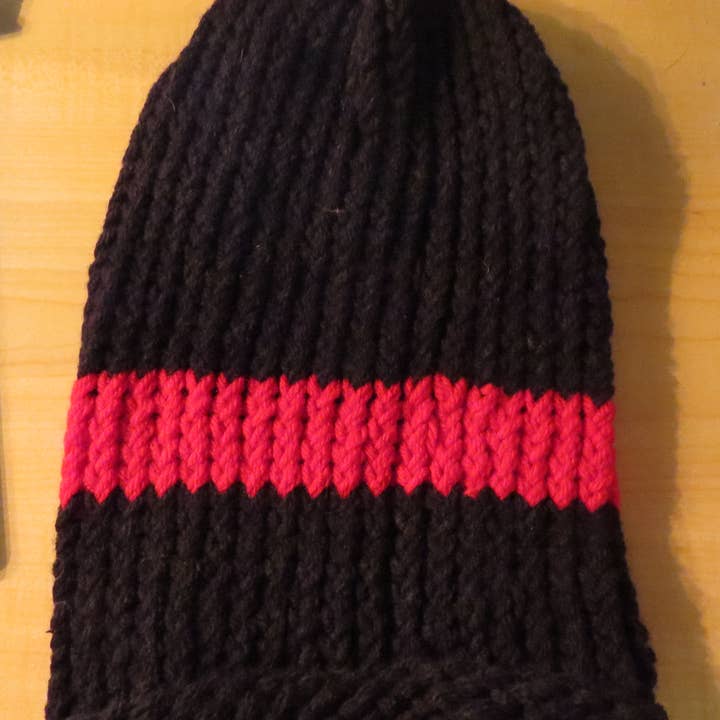 Dunne rodelbaan met rode lijn voor wholesale door Little Monsters Boutique