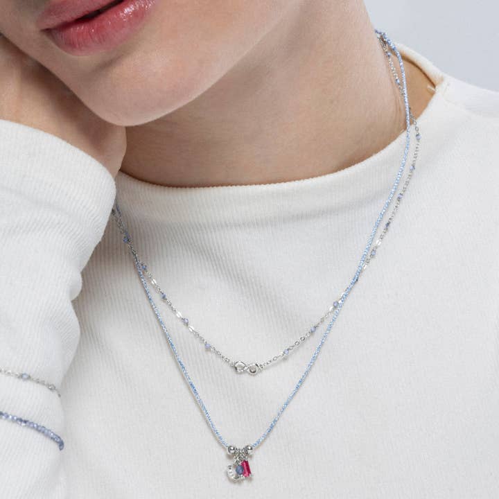 Luxenter - Wholesale Choker/Collar - Collar Luxenter de Plata de Ley 925 y Circonita Brillante acabado en rodio - Ubri3