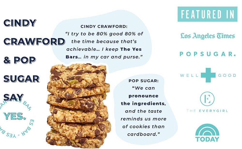 YES Bar® - Low Sugar Snack Bars – Großhandel Snack-Riegel – Apfel-Zimt-Knusper - Premium-Snackriegel aus echten Zutaten10