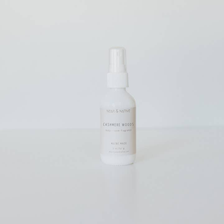 Near & Native Candles - Wholesale Room & Linen Spray - Cashmere Woods Room & Body Mist