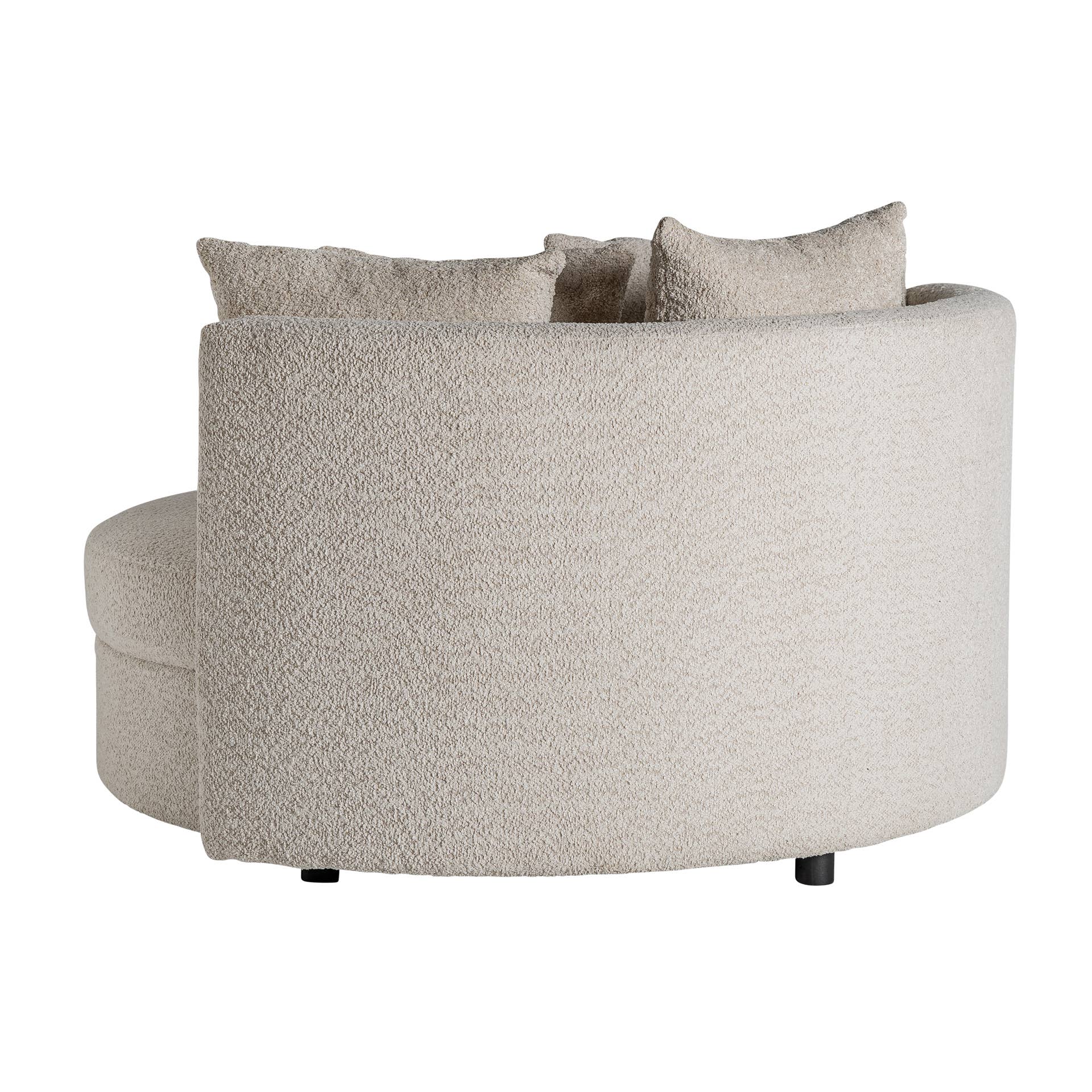 Kodu - Wholesale Sofa - Bouclé cotton sofa in color 115x115x59cm3