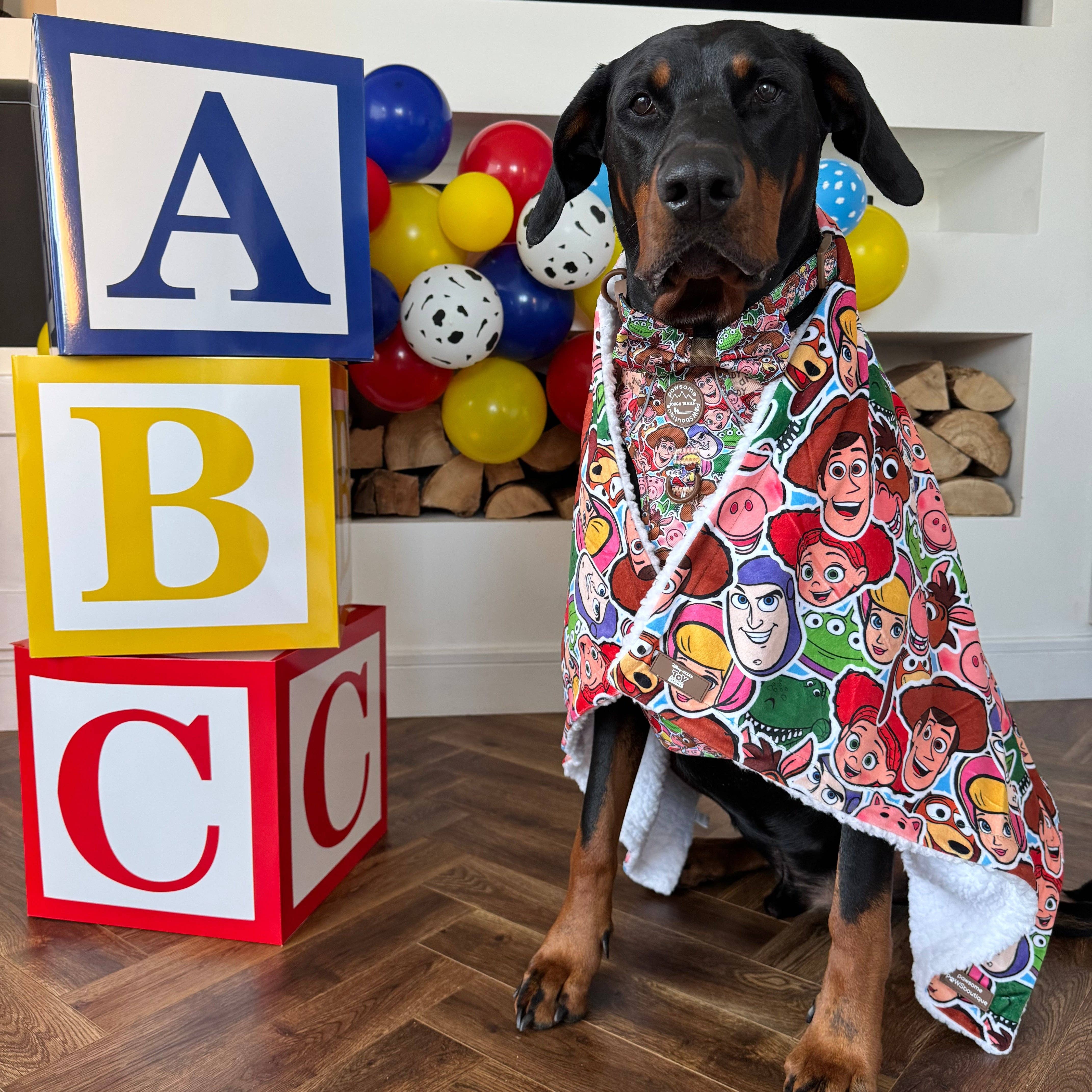 Pawsome Paws – Engroshandel Tæppe til kæledyr - Hund – Disney© hundetæppe - Toy Story venner9