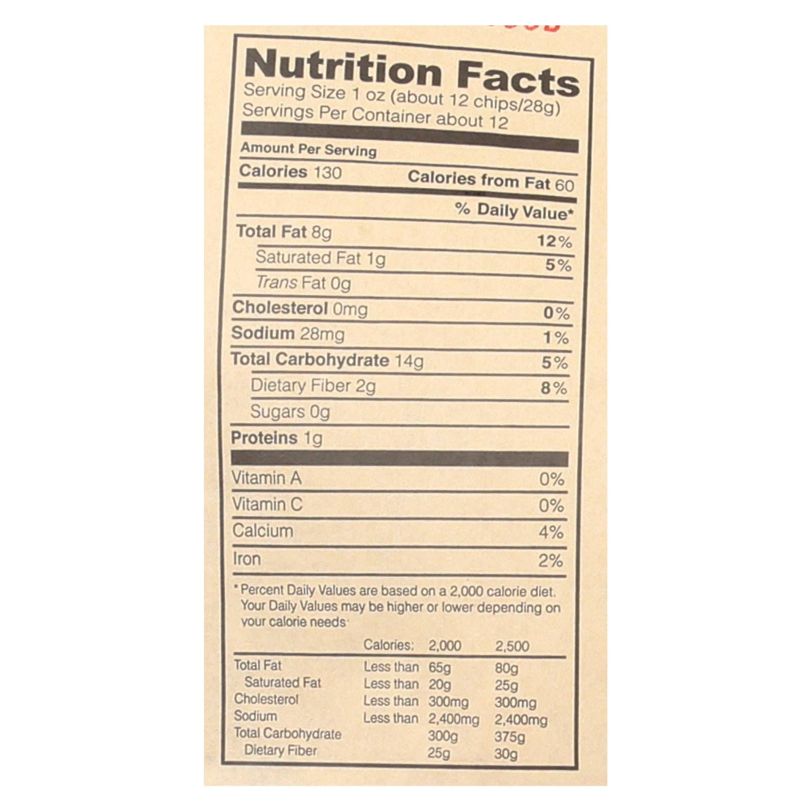 Ware Spark - Wholesale Chips - Mi Nina's White Corn Tortilla Chips With Sea Salt  - Case Of 9 - 12 Oz1