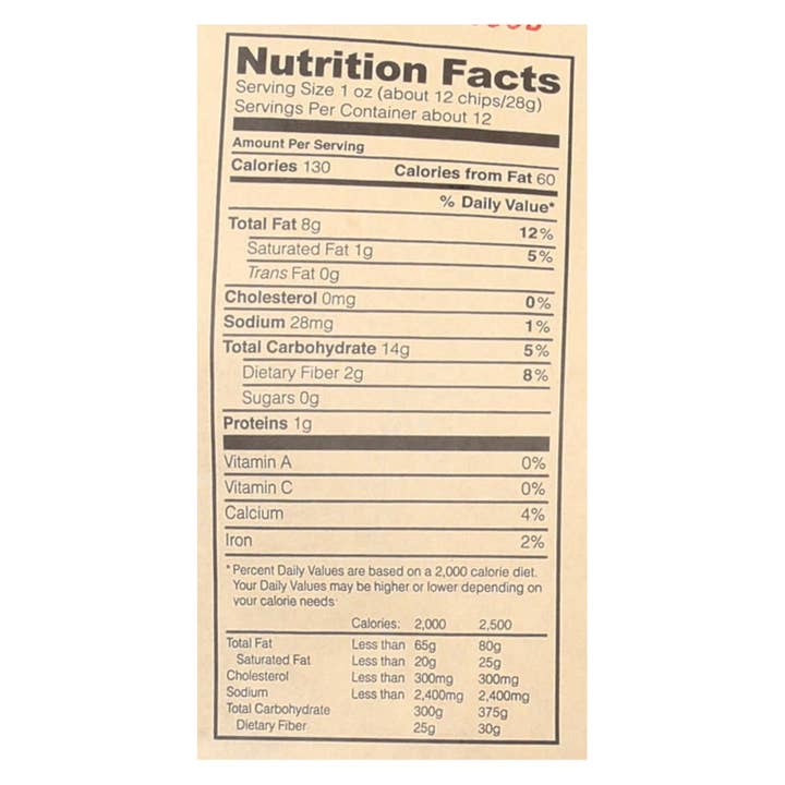 Ware Spark - Wholesale Chips - Mi Nina's White Corn Tortilla Chips With Sea Salt - Case Of 9 - 12 Oz1