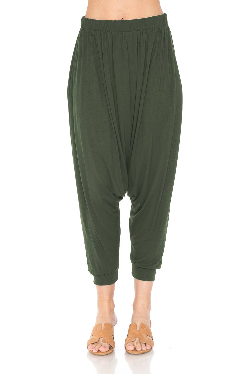 Allium - Wholesale Pants - Women's - Harem Pants with Elastic Waist/Pockets OPEN PACK9