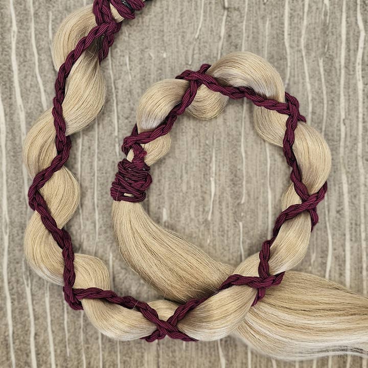 SasSea Wraps Hair Tie - Sangria (L) for wholesale by SasSea Wraps®